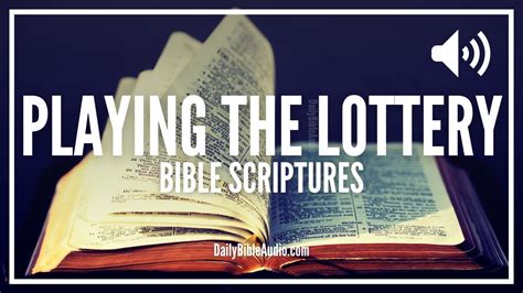 47 Bible Verses About Playing the Lottery (KJV) .